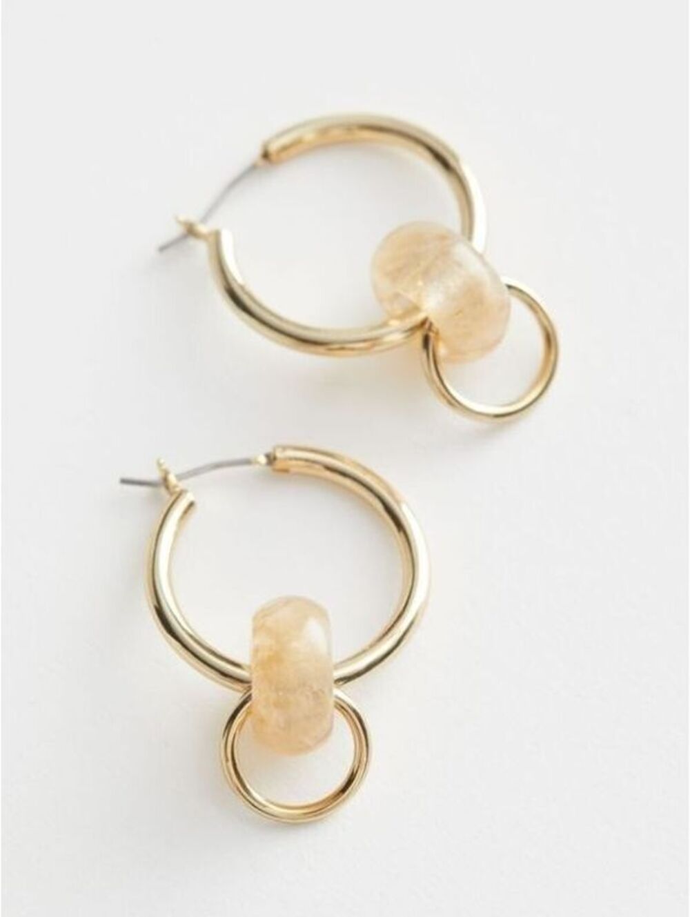 & Other Stories Linked Hoop Earrings